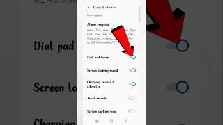 Mobile Me Dial Pad Tone Kaise Band Kare | How To Turn Off Dial Pad Tone In Mobile | #sorts