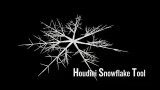 Houdini Snowflake Tool