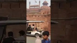 Red Fort #delhi #redfort Red fort in winter January