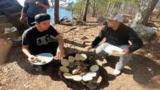 Pesca y Cocina en uno de los lagos m&aacute;s grandes en Georgia