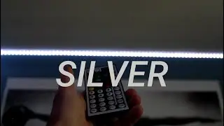 How to make SILVER on LED Light Strips! (Custom DIY Light Strip Colors #48)