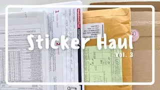 Unbox with me: Exploring More Sticker Shops OMWL | Fox & Cactus | Sakura Mochi | Happy Daya | Haul
