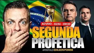 🔴 SEGUNDA PROFÉTICA | AO VIVO – 02/02 | APÓSTOLO EDILSON POMINI