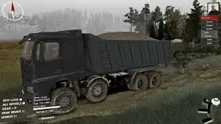 Pulling stuck Kamaz #Shorts