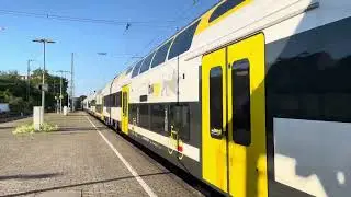 RE7 nach Basel Bad Bf mit Makro bei der Einfahrt in Freiburg Hbf