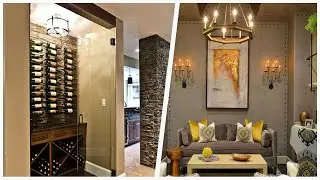 75 Brown Floor Wine Cellar Design Ideas You'll Love 🔴