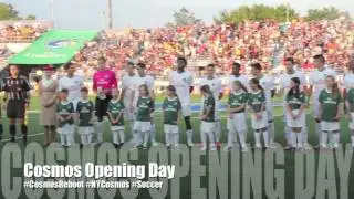 Video look at Cosmos Opening Day ~ 1495 Sports TV