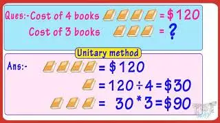 What is the unitary method? | Math | Grade-4,5 | Tutway |
