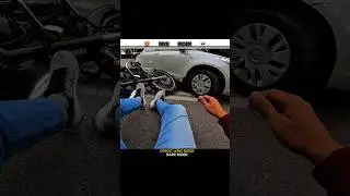 Scary Accident | Royal Enfield Bullet Crashes 💀 #motovlog #shorts #bikeride #ktm #viral