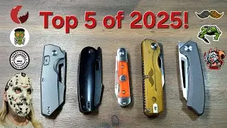 Мои любимые ножи, которые я купил в 2025 году!