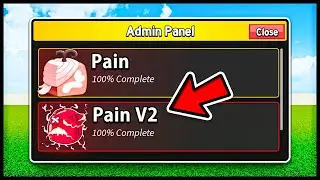 Awakening Pain Fruit ADMIN PANEL In Blox Fruits!