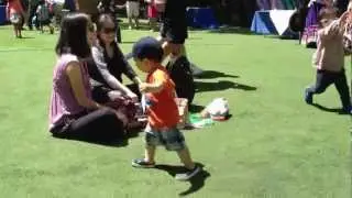 Running around