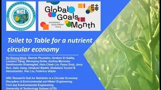От туалета до стола для круговой экономики питания в рамках программы UTS Global Goal Months