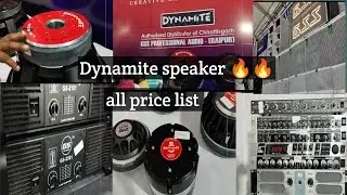 Dynamite speaker price list and sweeton speaker price list #dj # YouTube #viral video