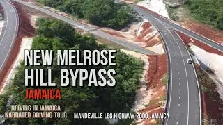 Driving on New Melrose Hill Bypass Jamaica