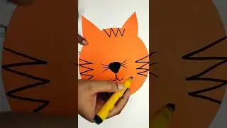 Animal Face Mask #diy #craftideas #papercraft #facemask #viralvideo #shorts #mask