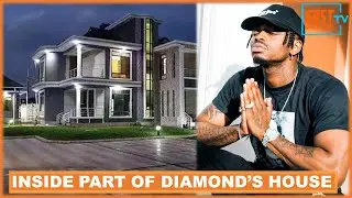 Diamond Platnumz Gives Tour Of His Huge Mansion In Tanzania !!!