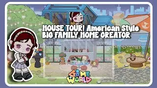 Ide Dekorasi The Big Family Home Creator ! American style | GAME WORLD LIFE STORY BABYBUS