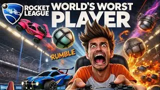 Worlds worst Rocket League player plays Rumble
