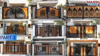 Latest Home Main Gate Planning Ideas | Safety, Automation & Design | Sanjesh Construction