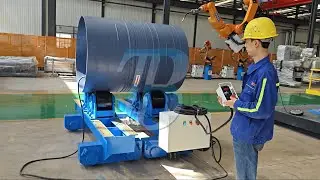 BKTX-20 Luoyang BOTA  20Ton Traveling Rotators (Pipe Turning Rolls) for Cylindrical Workpiece