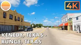 Kenedy, Texas to Runge, Texas! Drive with me!