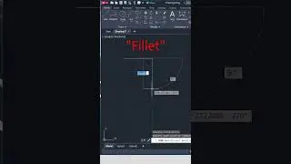 📐 AutoCAD Fillet Komutu Kullanımı📐 #AutoCAD #FilletKomutu #AutoCADDersleri #Mimarlık