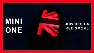 Taillights suitable for MINI ONE F55 F56 F57 3D 5D Convertible (2014-2018) JCW Design Red Smoke