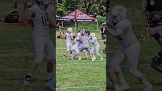 Play Action Pass For TD!🔥🔥🔥#footballshorts #football