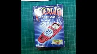 Merlin the 10th quest review. parker bros handheld game