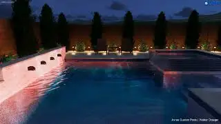 Neufeld Family Pool Professionally Designed By - Walker Draeger