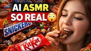 AI Chocolate ASMR 🍫 | Ultra Real Candy Sounds | Candy Belly