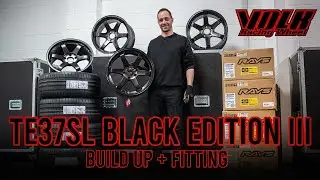 Fitting the LAST TE37 SL Black Edition III's! | Dream Automotive