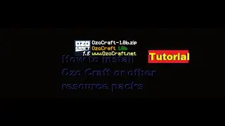 How to install Resource pack // Minecraft Tutorials