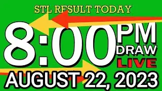 LIVE 8PM STL Result Today August 22, 2023 | LOTTO RESULT WINNING NUMBER