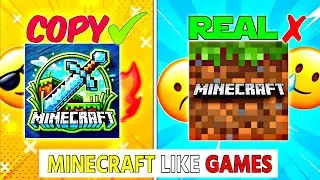 TOP 3 COPY GAMES LIKE MINECRAFT 1.22 JAVA EDITION WITH SPEAR UPDATE??| BEST MINECRAFT COPY'S