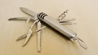 Unboxing knives multi tool 11-in-1 Pocket Knife - Dealextreme - $3.87