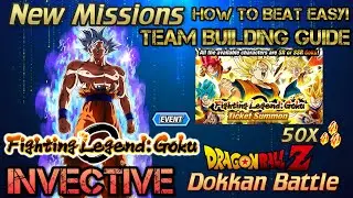 NEW! Fighting Legend Goku Missions GUIDE Dokkan Battle (Global)