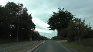 Driving From 22200 Gr&acirc;ces To 22160 La Croix Tasset, C&ocirc;tes d'Armor, France 19th October 2020