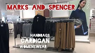 MARKS AND SPENCER WINTER CARDIGAN DRESSES HANDBAGS COLLECTION UK