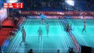 Hardianto/Mochamad Rizki D (Pelatnas PBSI) VS M Sholihuddin/Allan Nurwahid A. (Jaya Raya Suryanaga)