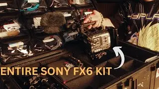 Мой ВЕСЬ комплект камеры Sony FX6 в ОДНОМ Pelican 1650 w Trek Pak и органайзере Lid