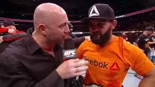 UFC 171: Johny Hendricks Octagon Interview