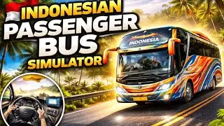 Indonesian Passenger Bus Simulator | Extreme Bus Driving | Extreme Drive Zone