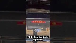 Installing F1 Blinking 3rd Brake #gr86 #f1 #brz #brakemod #drivenmedia