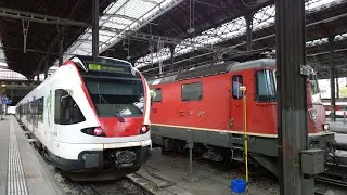 🇨🇭 SBB, S-Bahn Basel S 6, 🚉Basel SBB➡️🚉Basel Badischer Bahnhof [2016]