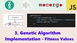 Self-Driving Caps (JS) 03: GA Implementation - Fitness Values
