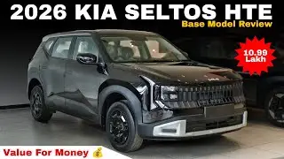 2026 Kia Seltos HTE Detailed Review | Kia Seltos Base Model Petrol 2026 