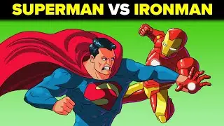 Superman vs Iron Man - Who Would Actually Win? (DC vs Marvel)