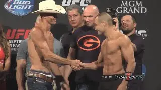 UFC 178 weigh in + face off: Donald Cerrone vs. Eddie Alvarez
